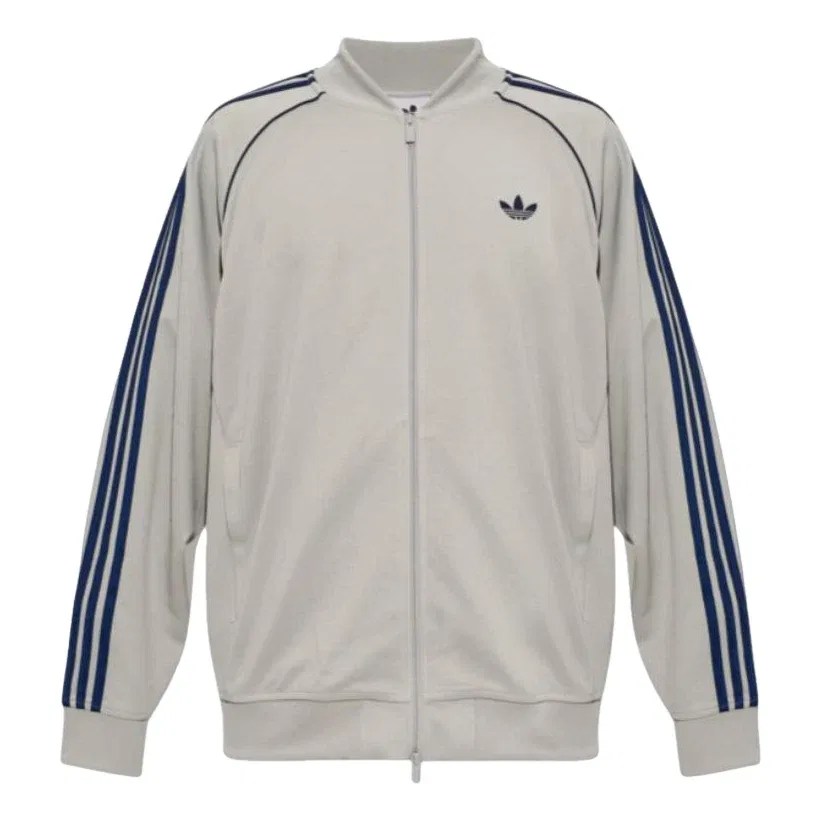 Мужская куртка свободного кроя Adicolor Classics Loose Track Jacket Adidas, серый
