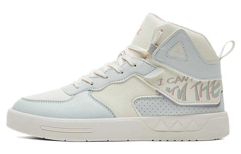 

Кроссовки PEAK Skateboarding Shoes Women's High-top Clear Heart Green, зеленый