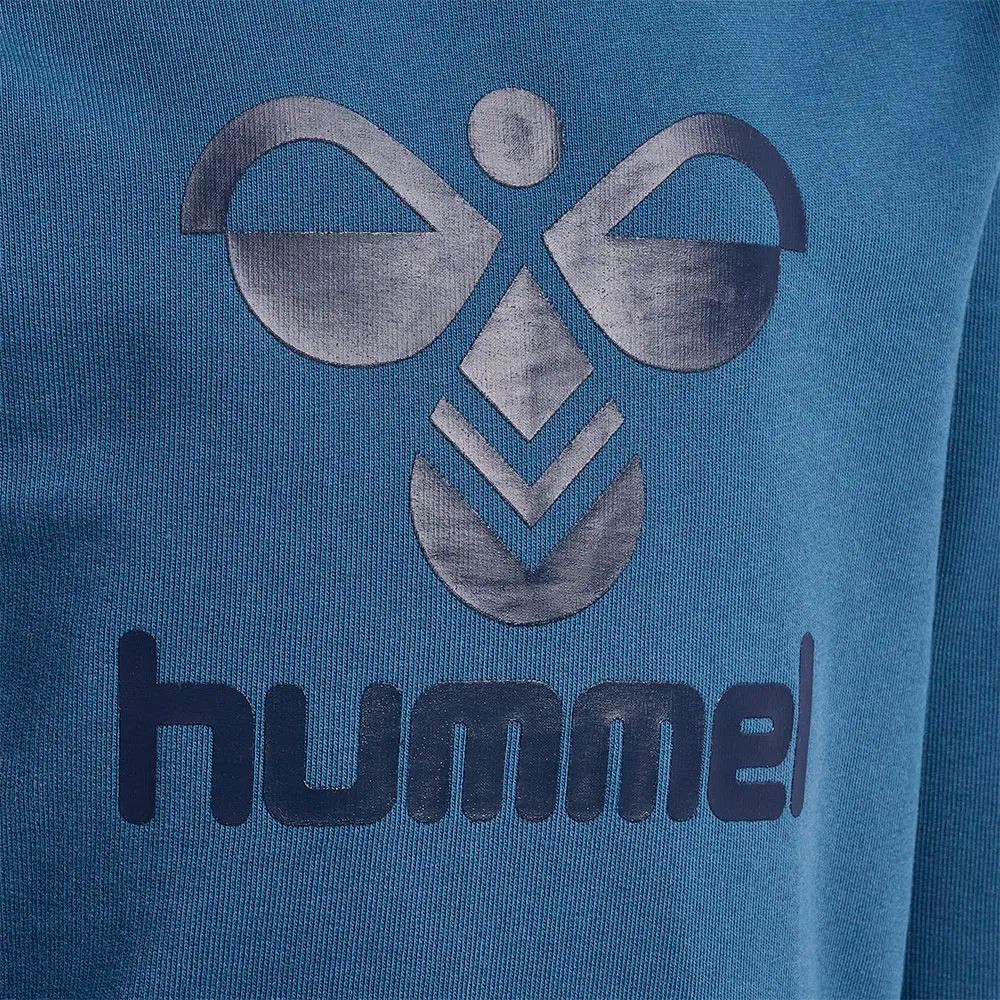 Свитшот Steen Hummel, синий — фото 4