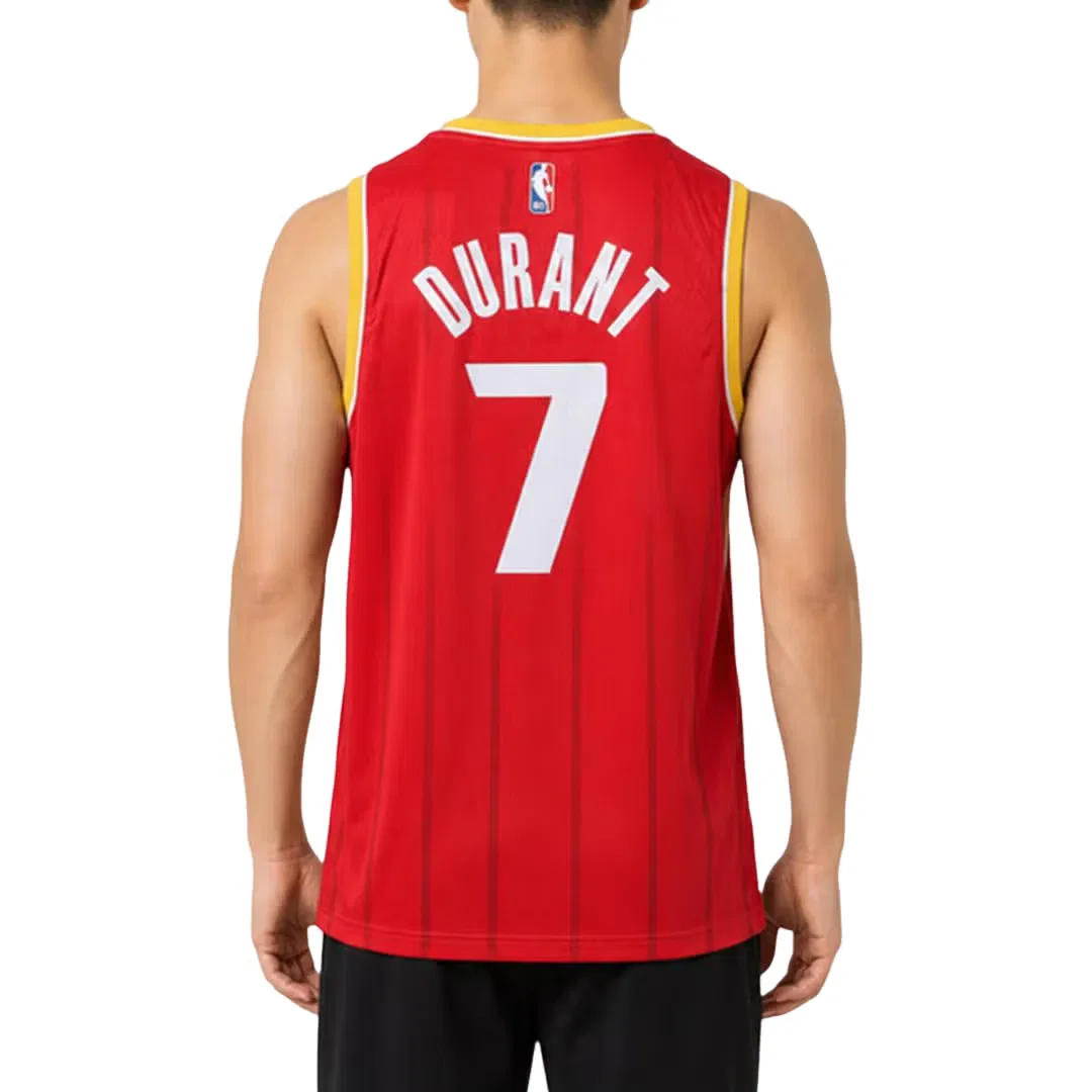 Джерси баскетбольное с технологией Dri-FIT Swingman Nike, красный — фото 3