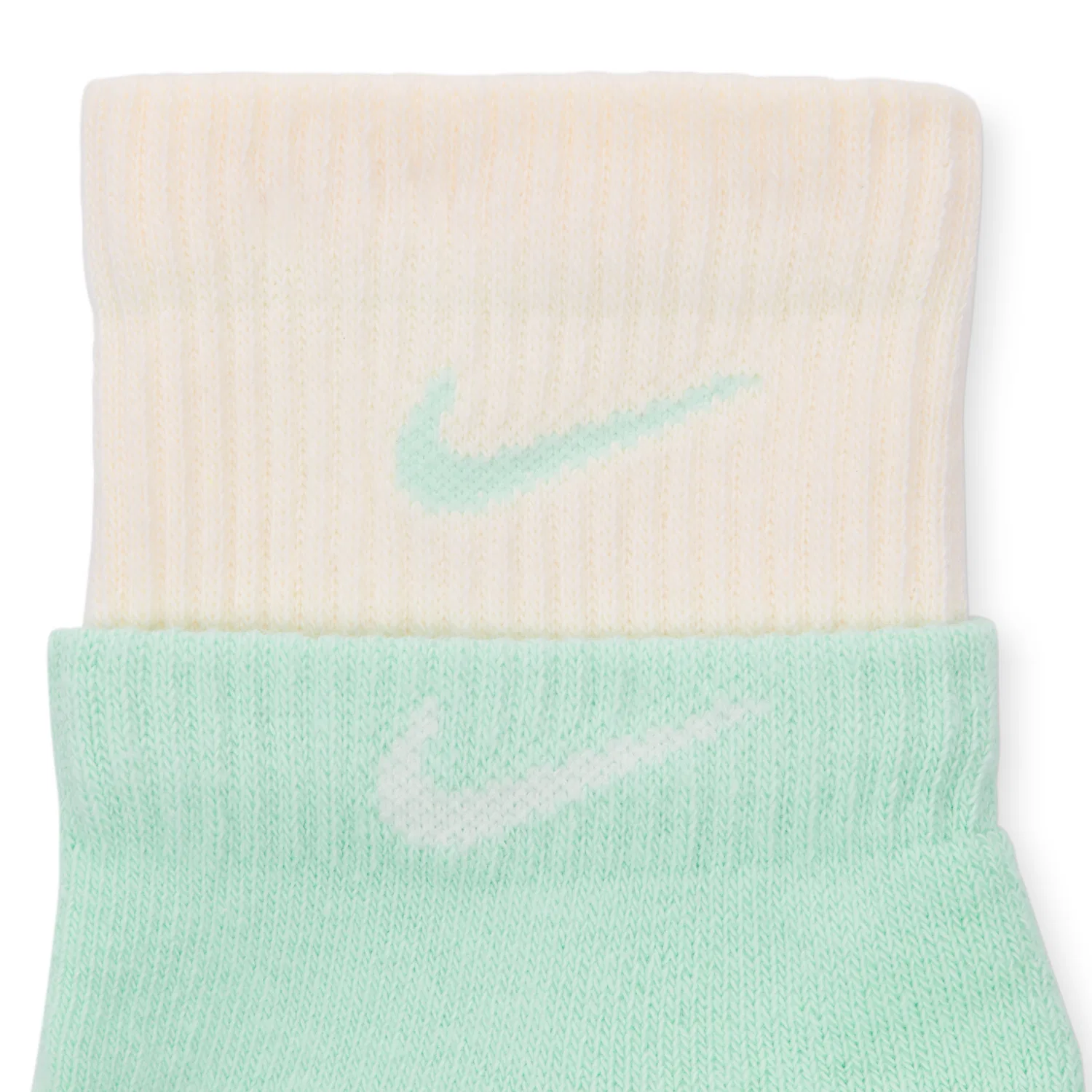Детские носки-невидимки с длиной до щиколотки Dri Fit, Nike, Mint Green — фото 4