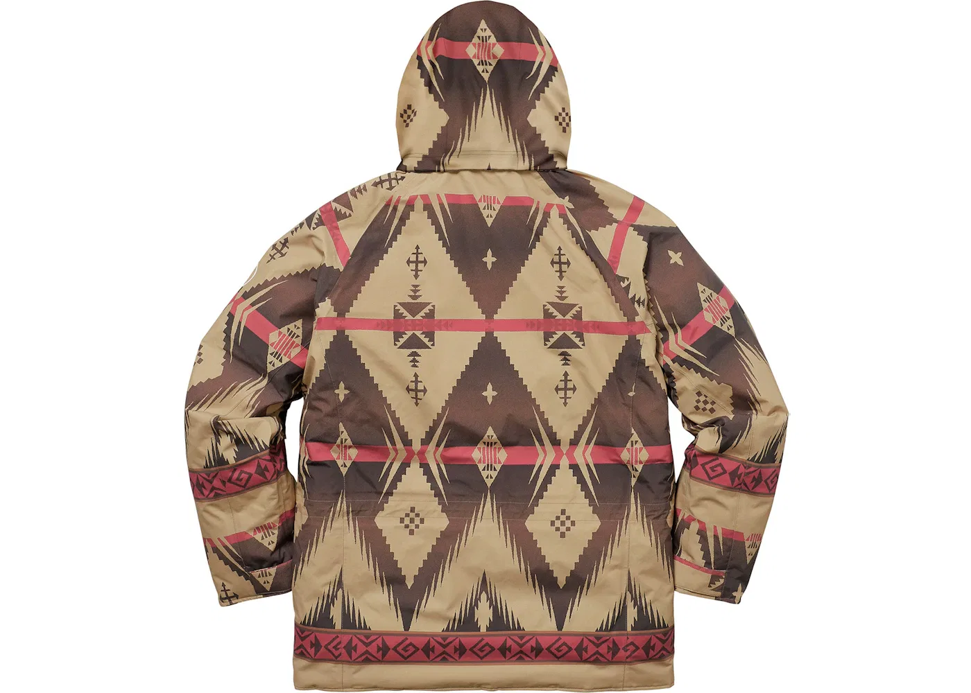 Мужская куртка-парка с принтом Supreme 700-Fill Down Taped Seam Parka, Navajo — фото 3
