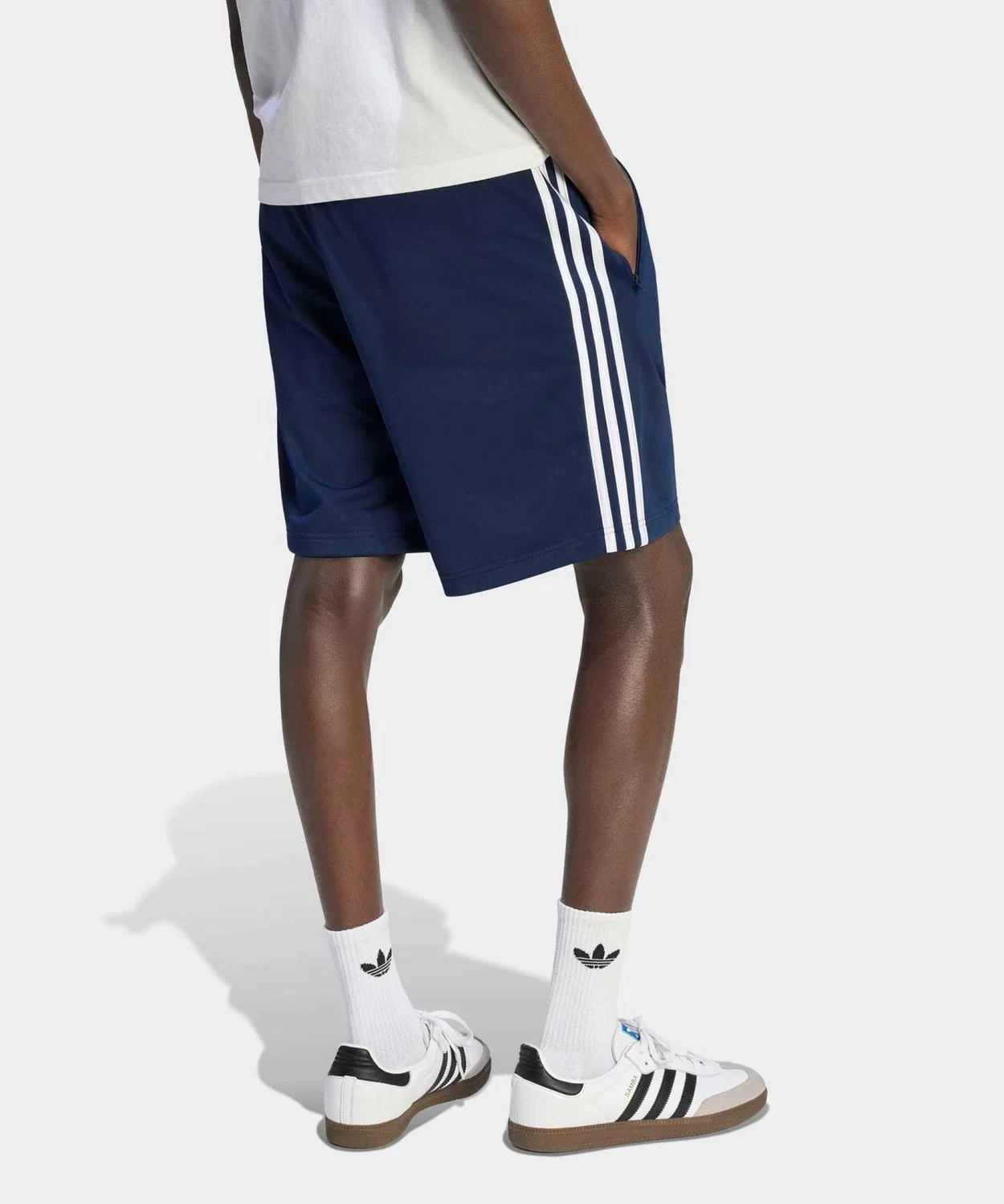 Мужские шорты с регулируемым поясом Firebird Adidas, Синий — фото 2