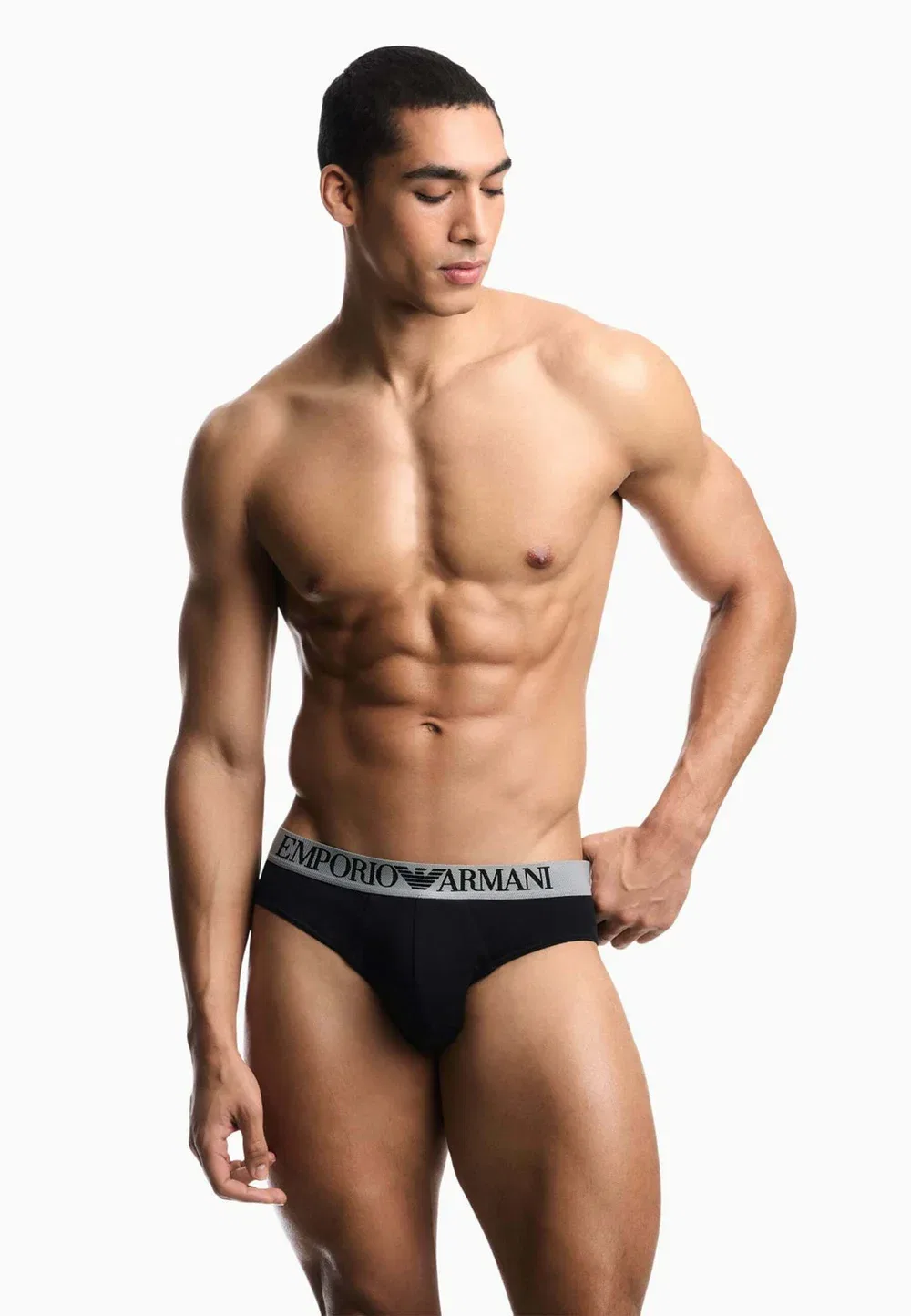 2 труса в упаковке Emporio Armani, Nero