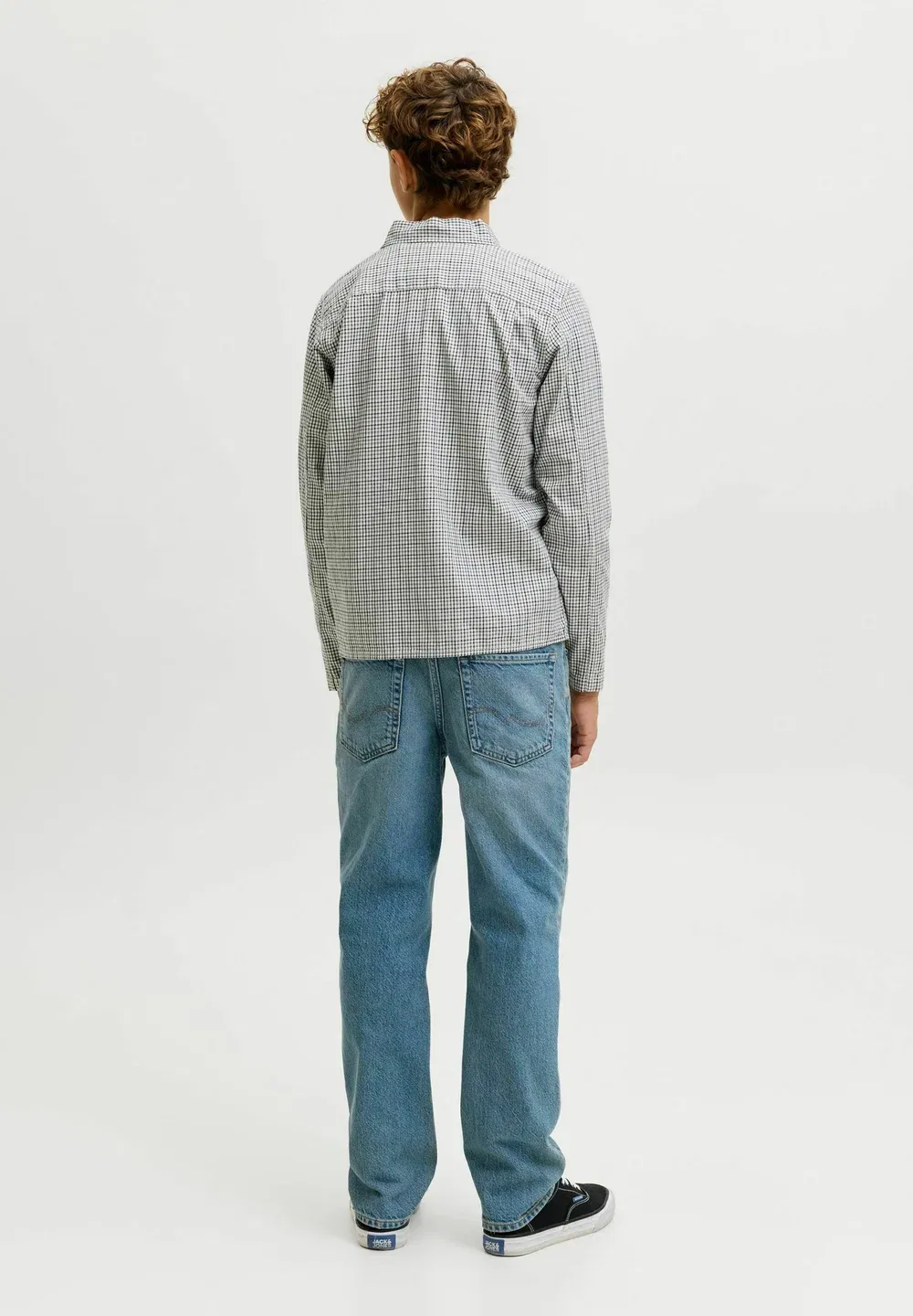 Джинсы прямого кроя jjiclark jjoriginal sq 761 jnr джинсы прямого кроя для подростков Jack & Jones Junior, Blue Denim — фото 3