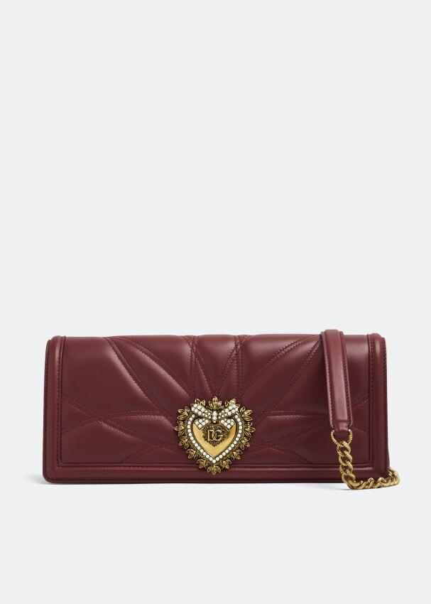 

Сумка DOLCE&GABBANA Devotion baguette bag, красный