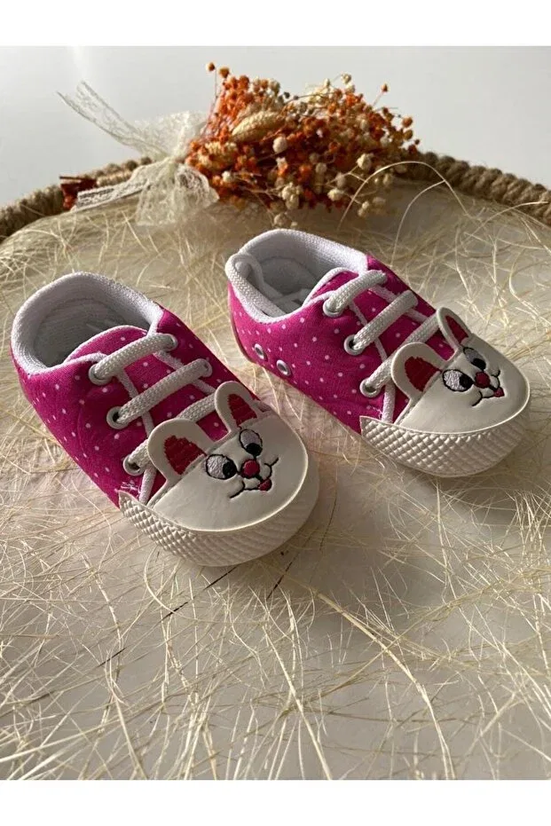 Детские тапочки-зайчики для девочек Pamily Baby, Pink — фото 2