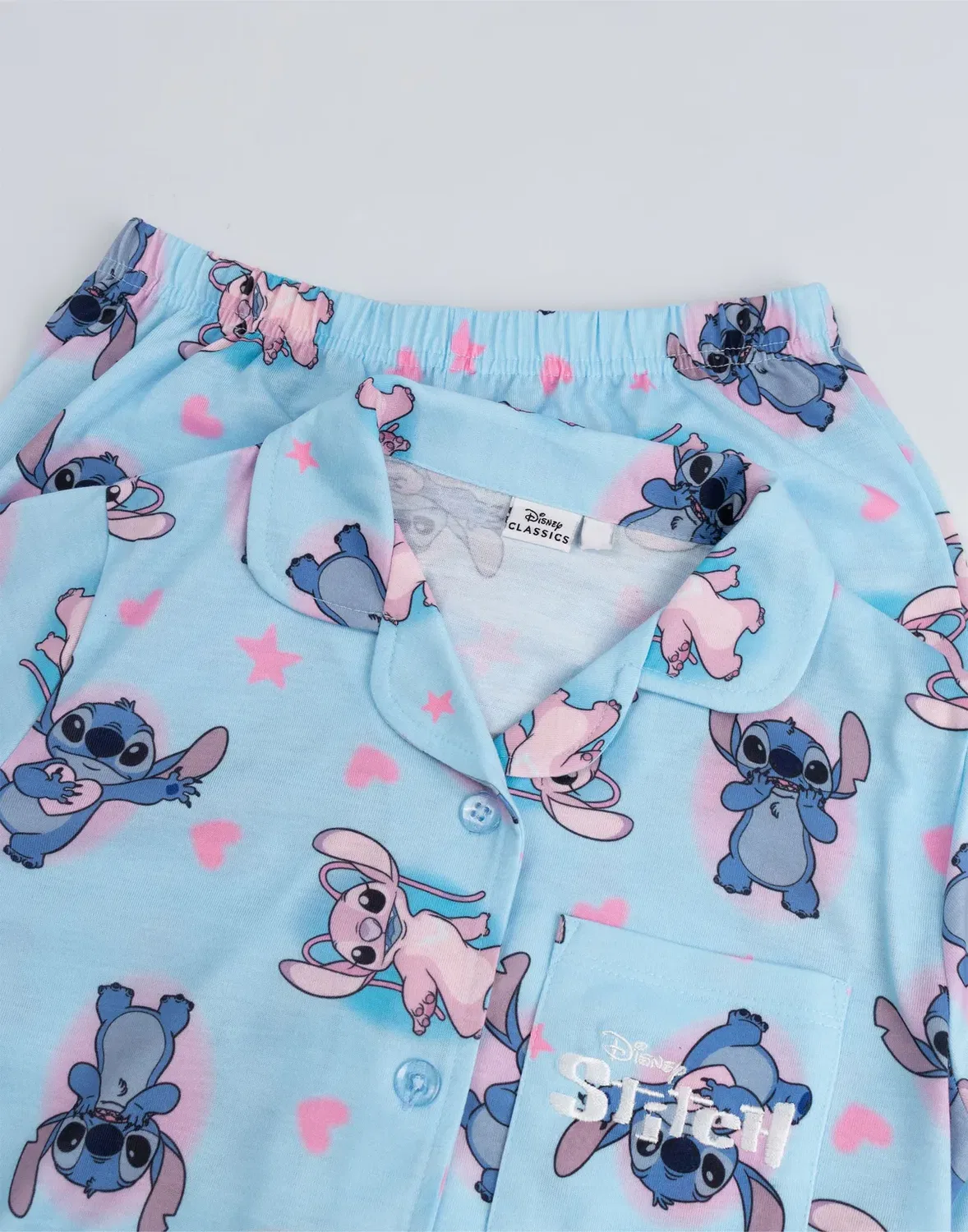 Детская пижама с длинным рукавом и длинной штаниной Disney, Blue — фото 3