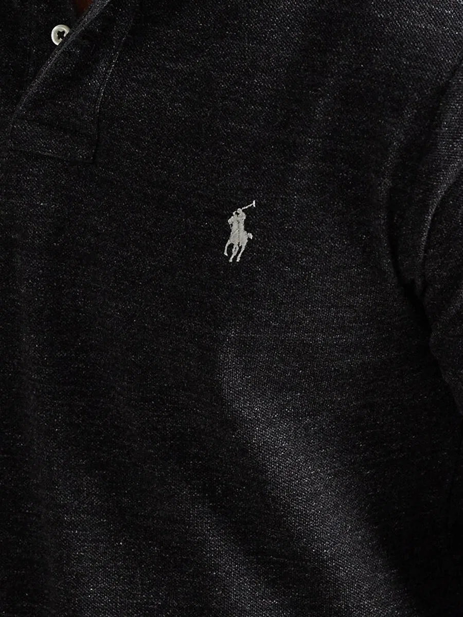 Рубашка Polo Ralph Lauren в пестро-черном цвете — фото 2