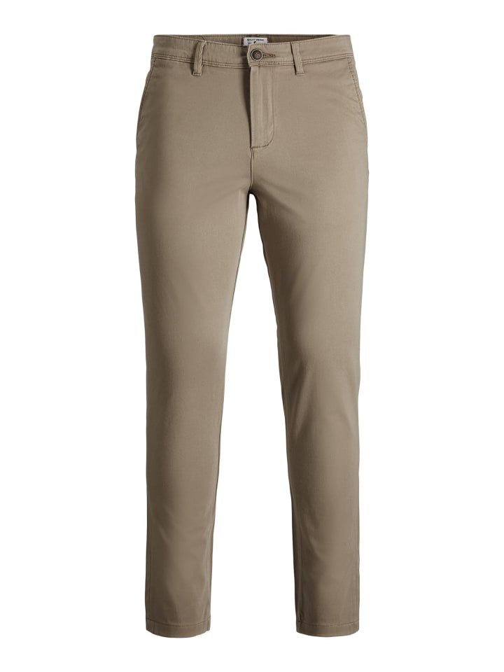 

Тканевые брюки JACK & JONES Junior, бежевый