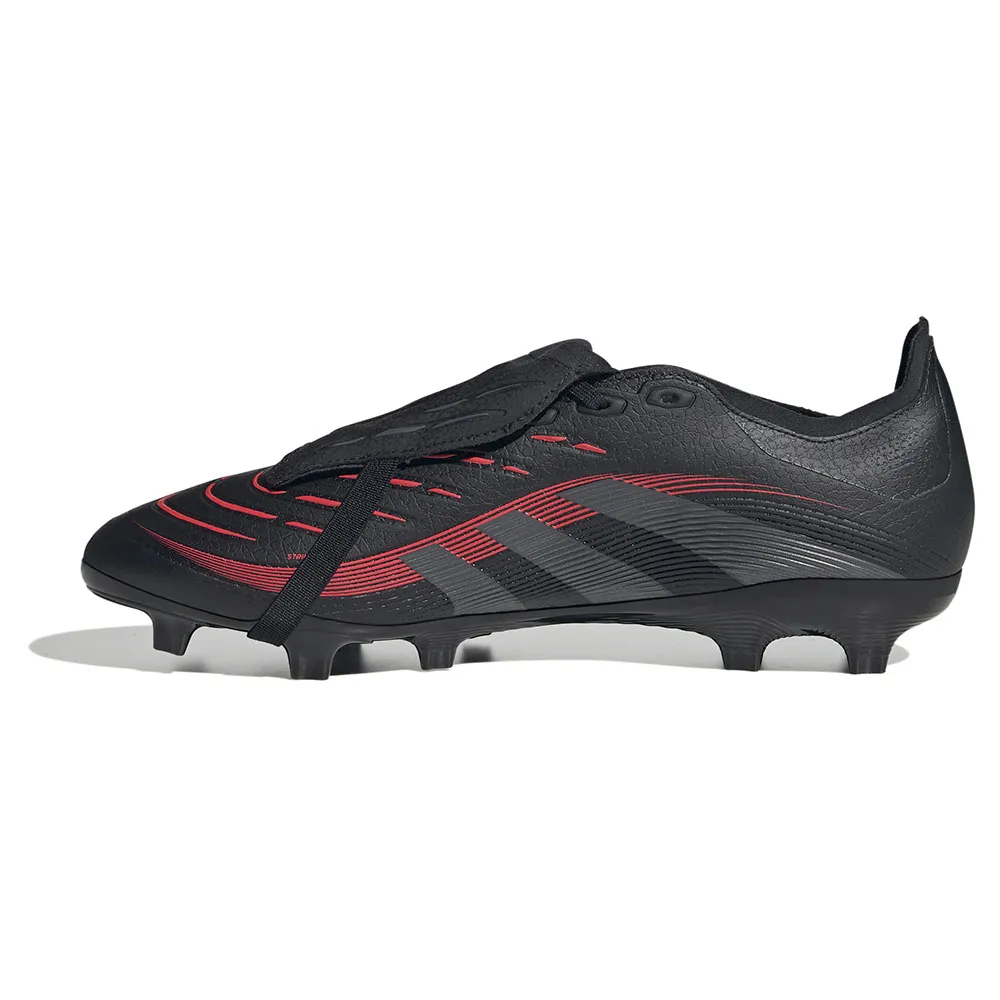 Футбольные бутсы adidas Predator League Fold Over Tongue FG/MG, черный — фото 2