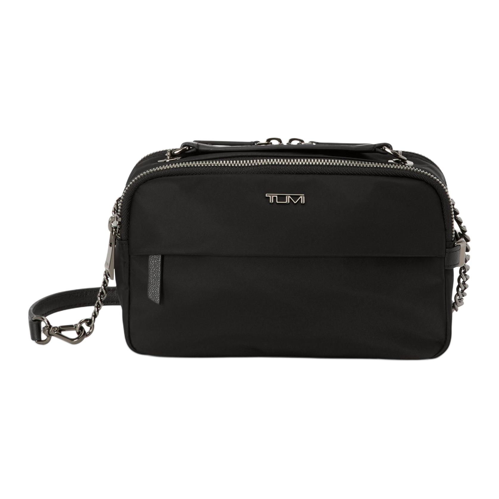

TUMI Нейлоновая сумка через плечо, женская черная Crossbody Bag