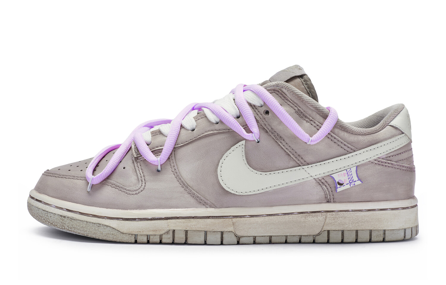 

Кроссовки Nike Dunk Skateboard Shoes Women's Low-Top Purple