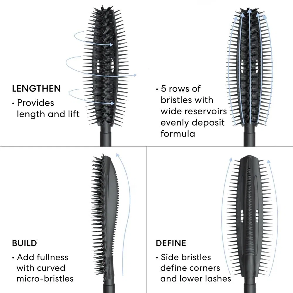 Черная тушь для ресниц bareMinerals Maximist Phyto-Fiber Volumizing Bareminerals — фото 4
