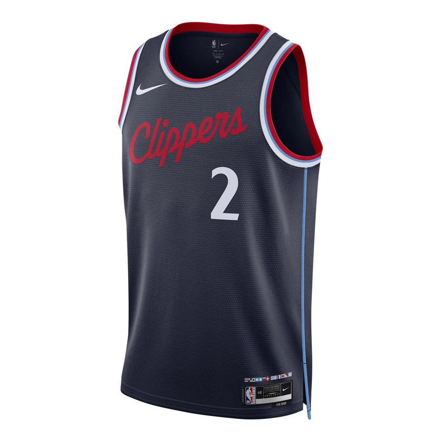 

Джерси Nike Dri-FIT NBA Kawhi Leonard LA Clippers 2024/25 Swingman Icon Edition Jersey 'College Navy', темно-синий