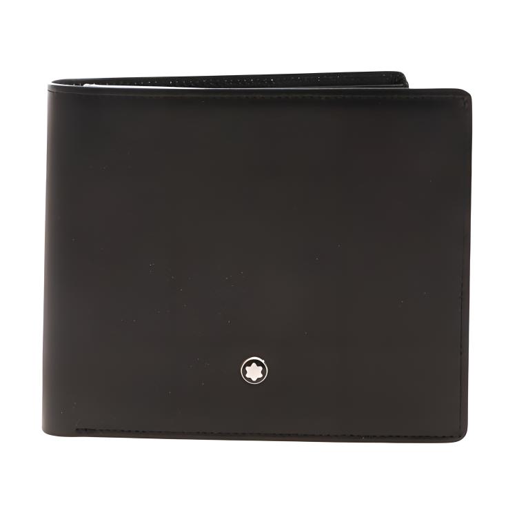 

Кожаный кошелёк унисекс чёрный MONTBLANC