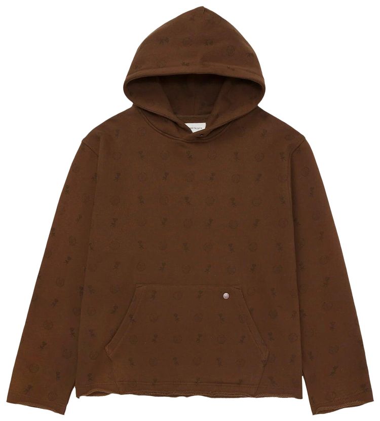 

Худи Honor The Gift Raw Edge Hoodie 'Brown', коричневый