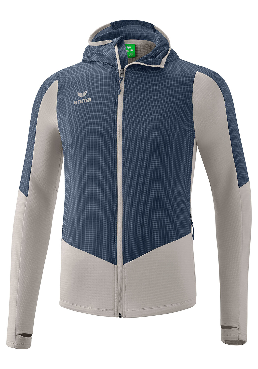 

Куртка erima Hybrid Lite Jacke, цвет wet weather/vintage indigo
