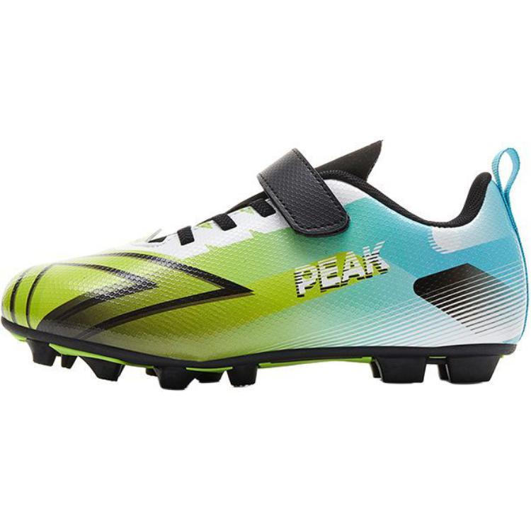 

Футбольные бутсы детские, подростковые, с низким верхом, устойчивые к истиранию и скольжению PEAK, черный/зеленый