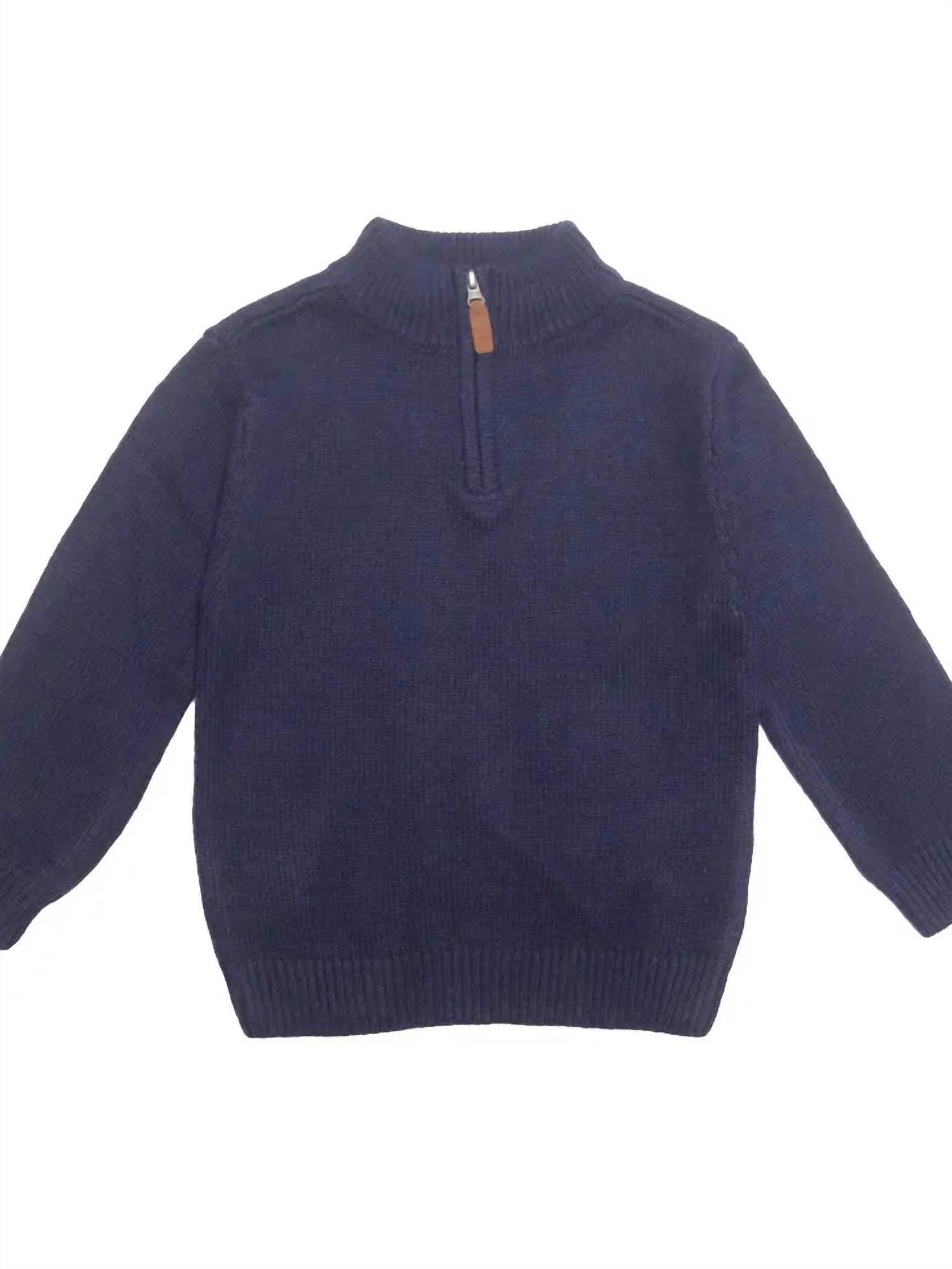 

Детский свитер Benson в цвете Black Iris Sammy + Nat