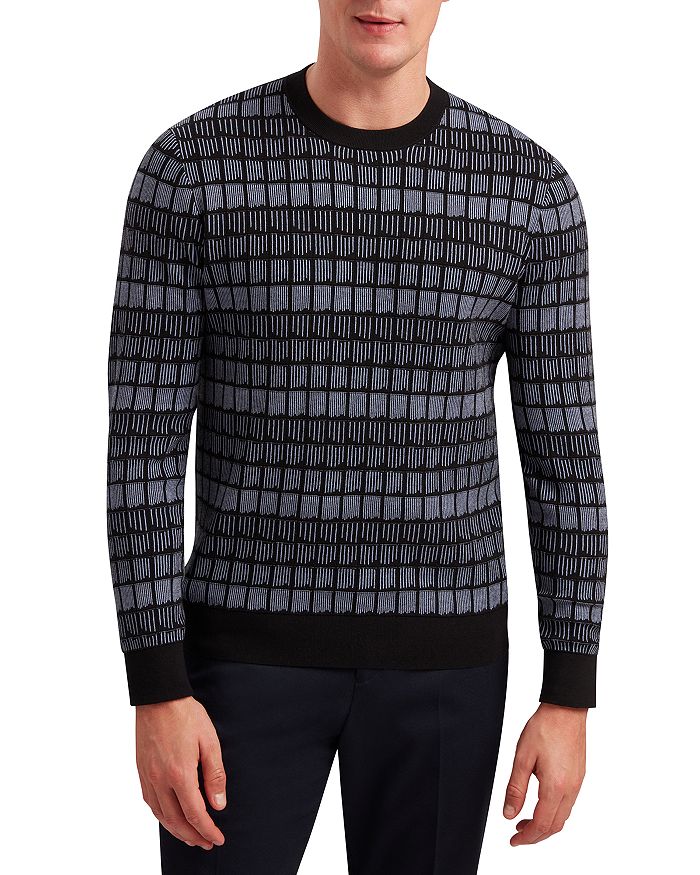 

Осборн Джаккардовый свитер с круглым вырезом Ted Baker, мультиколор