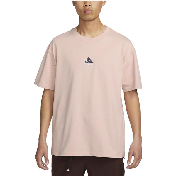 Футболка Nike ACG Logo Tee 'Pink Oxford', розовый — фото 4