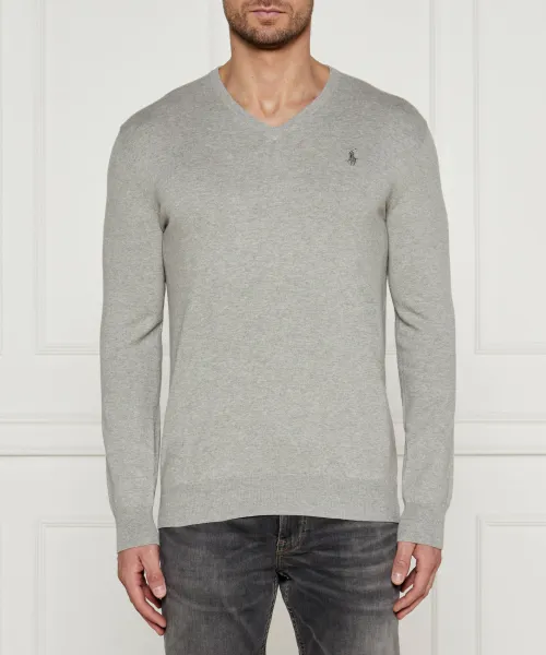

Свитер Slim fit Polo Ralph Lauren, серый
