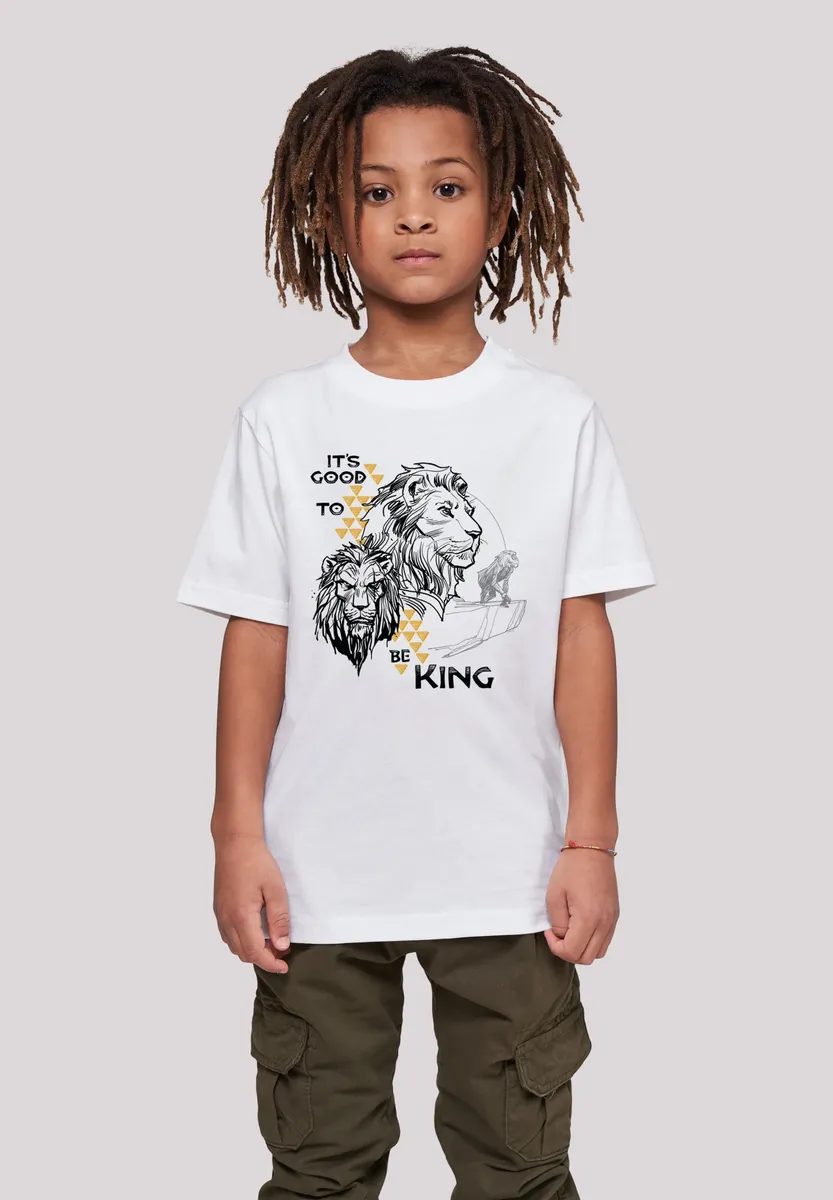 

F4NT4STIC Футболка "Disney The Lion King", принт, белый