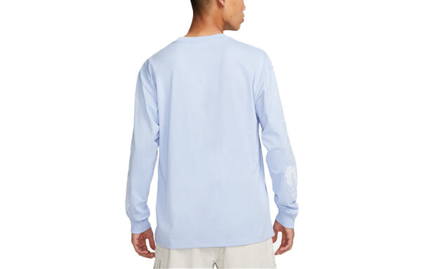 Футболка Nike Acg Topo T-Shirt 'Blue', синий — фото 4