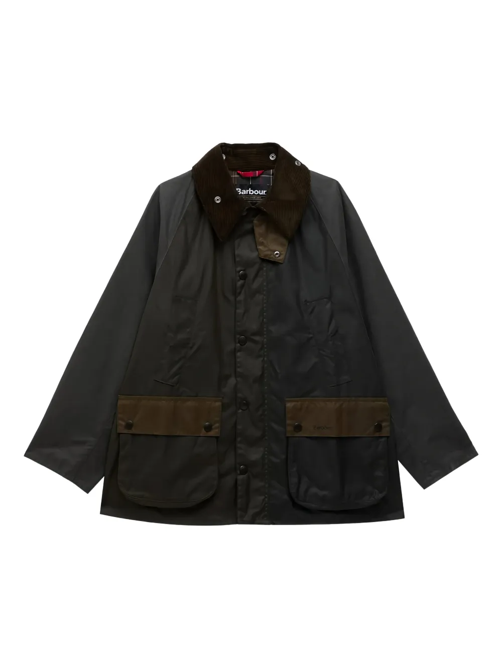 

Куртка Bedale с вельветовым воротником Barbour, зеленый