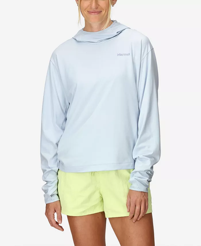 

Женская толстовка Air Exchange UPF 50 в стиле пуловера Marmot, синий