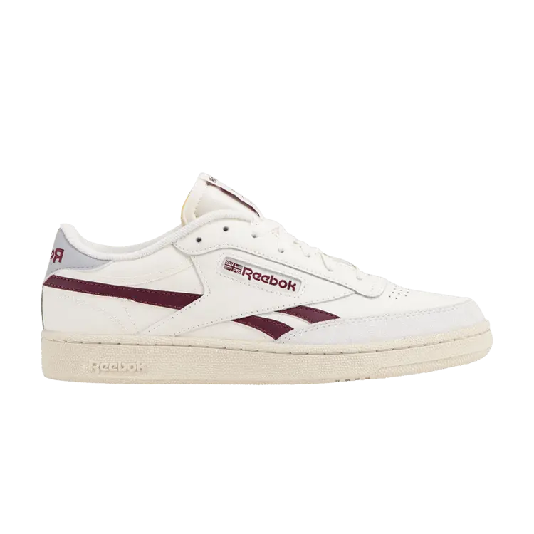 

Кроссовки Reebok Club C Revenge 'Chalk Classic Maroon', кремовый