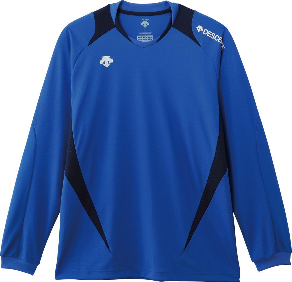 

Волейбольная футболка с длинными рукавами DESCENTE, классическая, влагоотводящая, быстросохнущая, эластичная, унисекс, подходит для мужчин и женщин, для тренировок, клубных мероприятий и взрослых