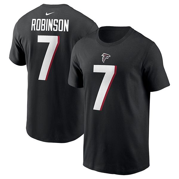 Футболка с именем и номером игрока bijan robinson atlanta falcons Nike — фото 2