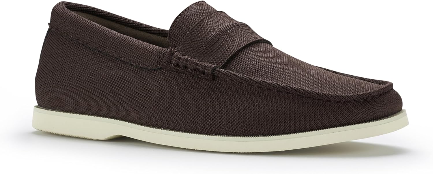 

Коллекция мужских лоферов Ferro Aldo, Классические слипоны-пенни и мокасины для вождения для повседневной и нарядной одежды, 5. Dark Mocha [Sneaker]