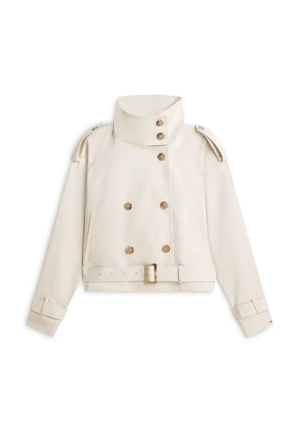 Водоотталкивающая короткая тренировочная куртка, летняя куртка Tommy Hilfiger, Light Silt — фото 4