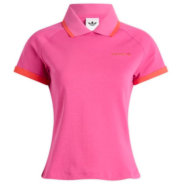 

Рубашка поло Adidas, цвет semi lucid fuchsia