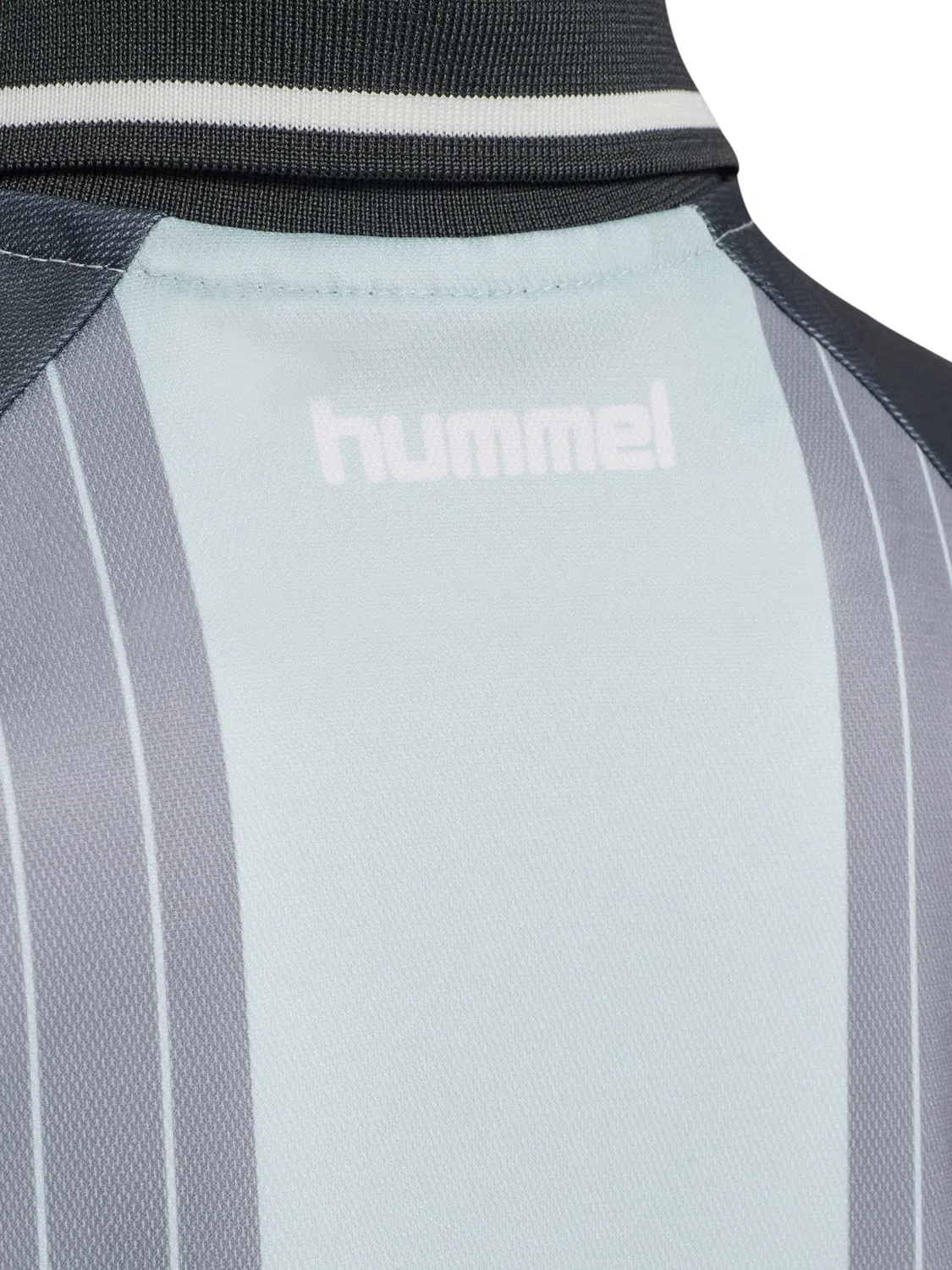 Рубашка Hummel Performance серого и светло-серого цвета — фото 4