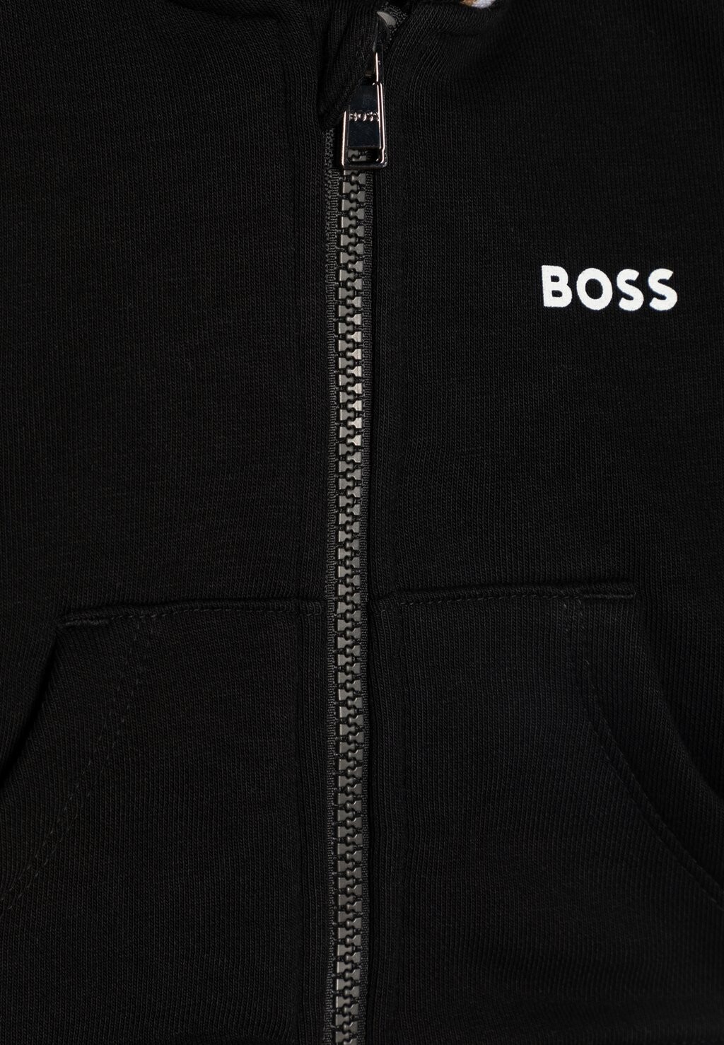 

Толстовка BABY HOODED BOSS Kidswear, черный