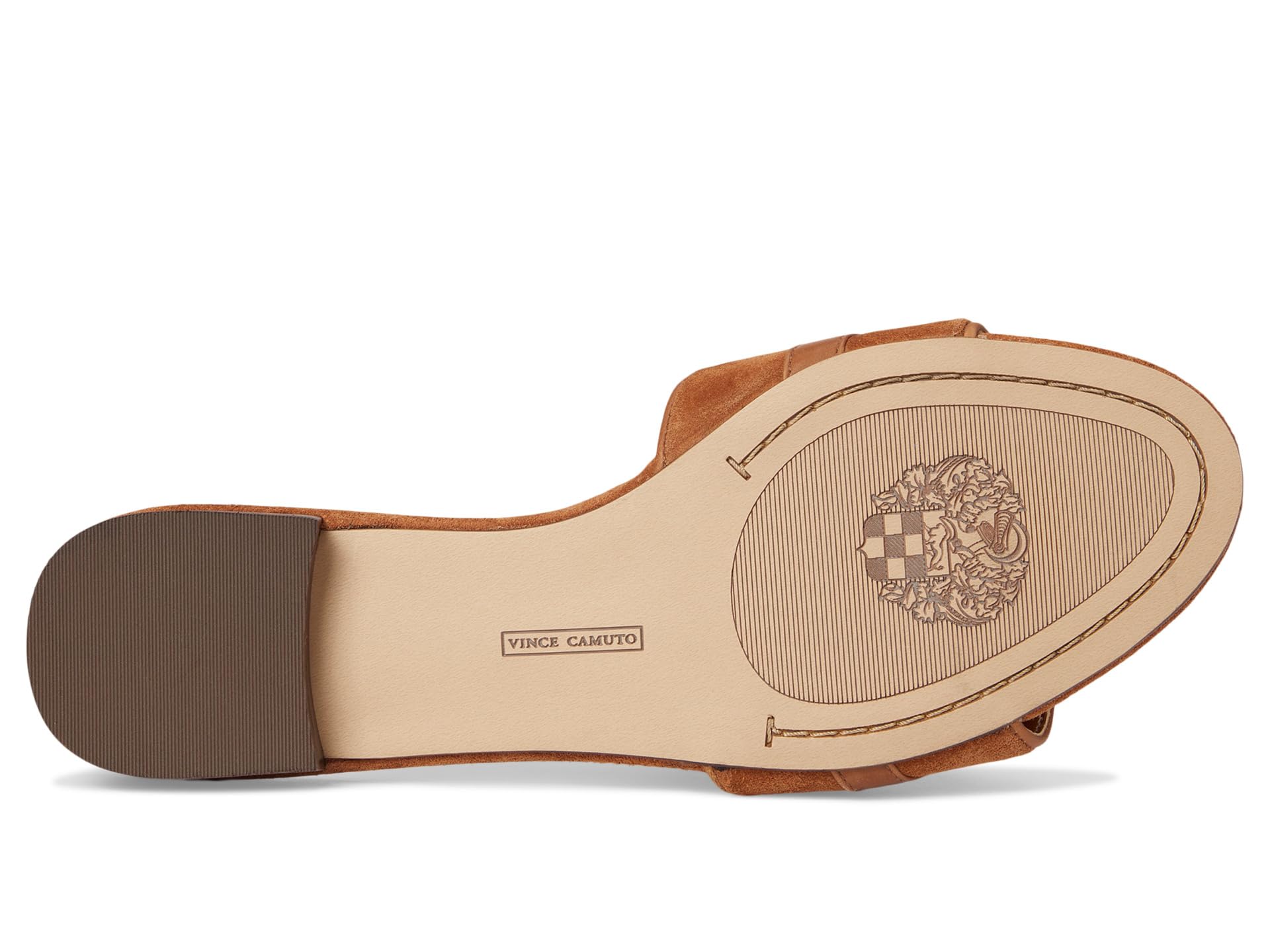 Туфли Vince Camuto Maxine Banded Buckle Slide Sandals, Caramello — фото 3
