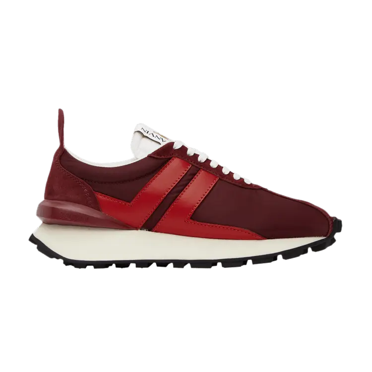 

Кроссовки Lanvin Bumpr Sneaker Burgundy, красный