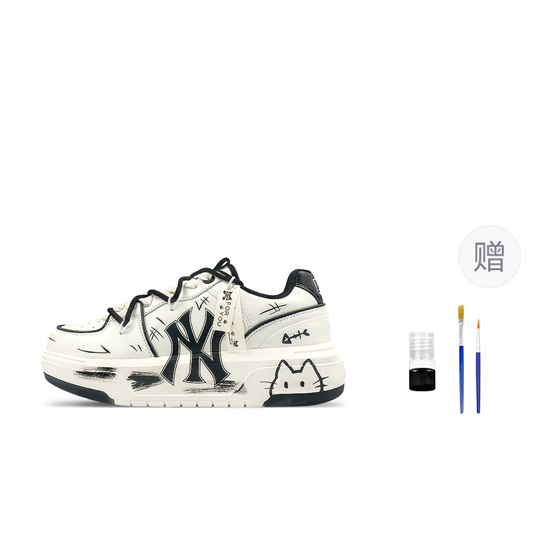 

Кроссовки MLB Chunky Liner Skateboarding Shoes Unisex Low-top, белый