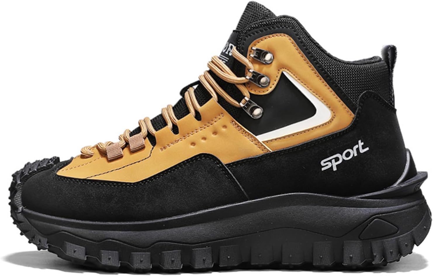 

Мужская обувь The First Young, рабочие ортопедические походные ботинки The First Young со стальным носком Generic, хаки