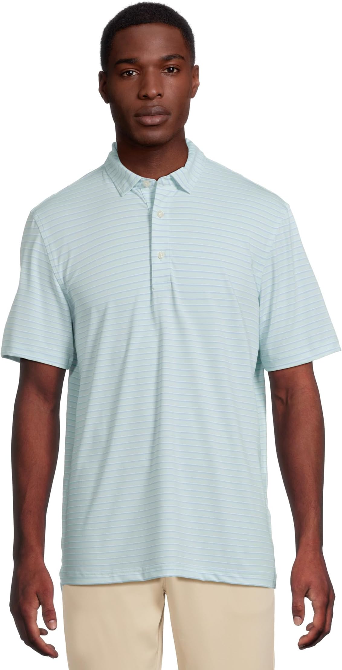 

Футболка Vineyard Vines Short Sleeve Palmero Polo, цвет Beachcomber Blue/Jake Blue/White Cap