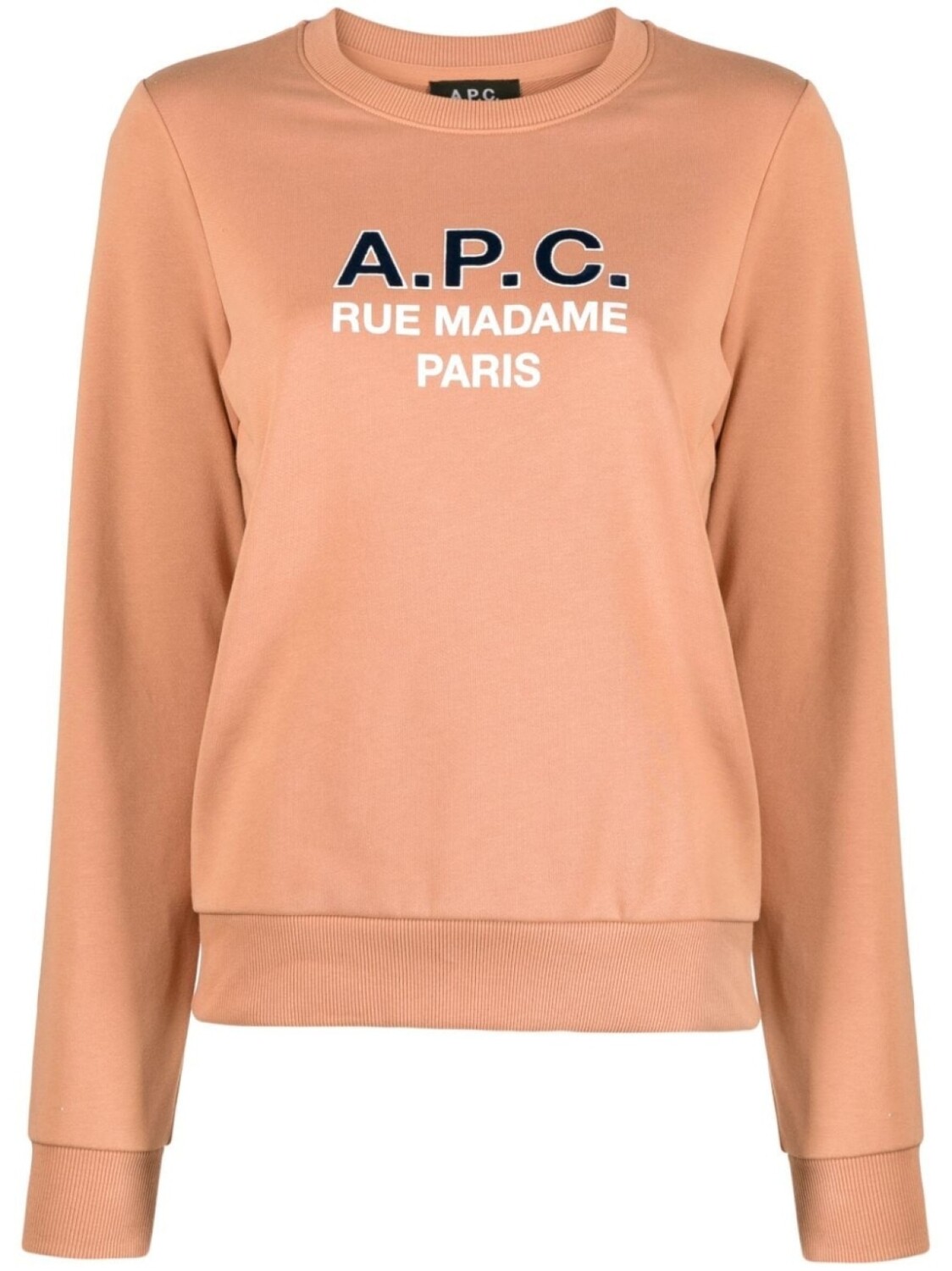 

A.P.C. толстовка Madame с логотипом, розовый