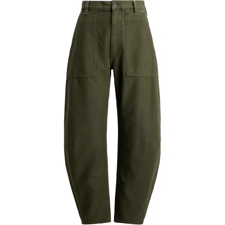 Брюки повседневные Relaxed Fit Polo Ralph Lauren темно-оливковый