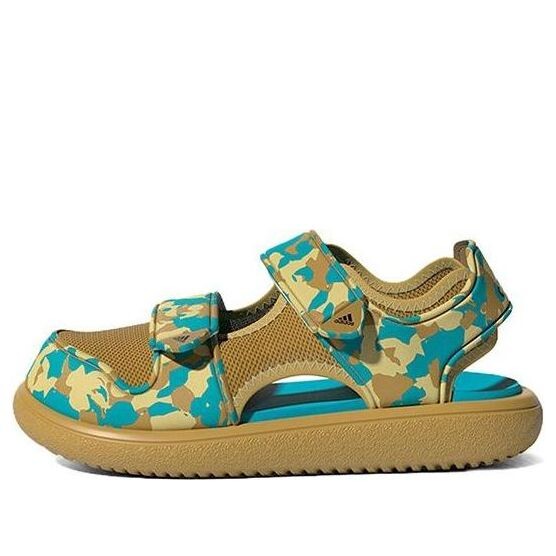 

Сандалии (TD) adidas Velcro Casual Sports Sandals Olive Green, зеленый