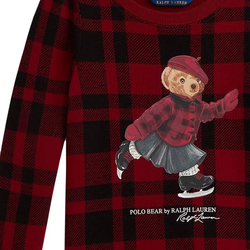 Polo Ralph Lauren Свитшот детский красный Ralph Lauren Kids — фото 4