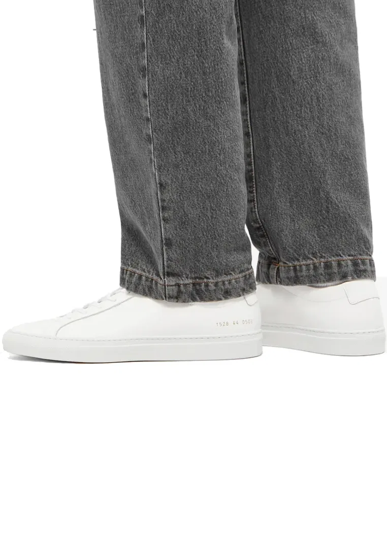 Кроссовки мужские, кожа, плоская подошва, Common Projects, 1528 0506, белый — фото 3