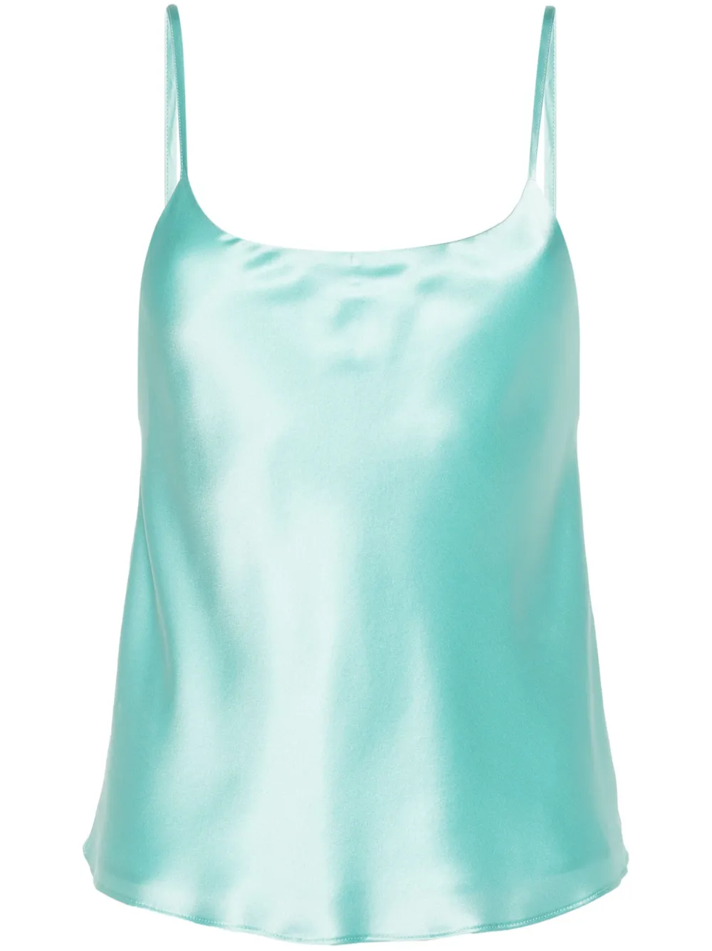 

Шелковый топ Niagara MAX MARA, синий